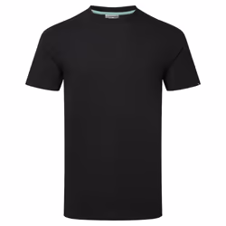 Portwest Mens Organic Cotton T-Shirt - XL, Black