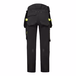 Portwest Mens EV4 Stretch Detachable Holster Pocket Work Trousers - 44L, Black