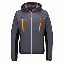 Portwest Mens EV4 Insulated Hybrid Jacket - M, Metal Grey