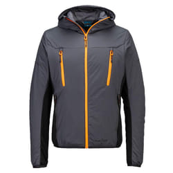 Portwest Mens EV4 Insulated Hybrid Jacket - M, Metal Grey