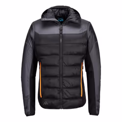 Portwest Mens EV4 Baffled Insulated Jacket - M, Metal Grey