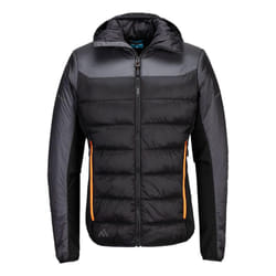 Portwest Mens EV4 Baffled Insulated Jacket - S, Metal Grey