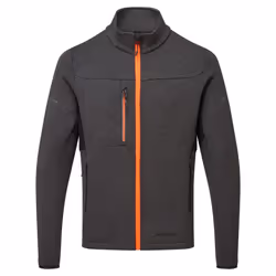 Portwest Mens Technical Fleece Jacket - XL, Metal Grey