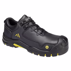 Portwest Unisex Adult S3S ESD HRO SR SC FO Action Leather Low Safety Shoes - 10.5 UK, Black