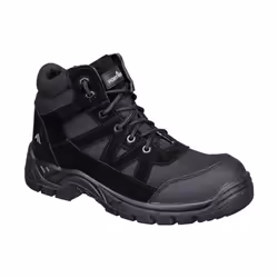 Portwest Mens Suede Ankle Boots - 9 UK, Black