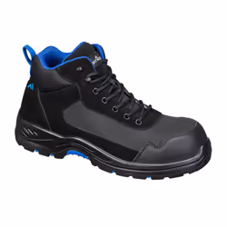 Portwest Unisex Adult Suede Mid Boots - 9 UK, Black/Blue