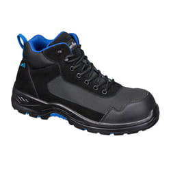 Portwest Unisex Adult Suede Mid Boots - 13 UK, Black/Blue