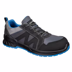 Portwest Unisex Adult Suede Trainers - 6.5 UK, Black/Blue