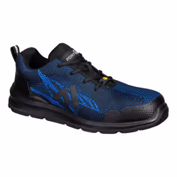 Portwest Unisex Adult Textile Trainers - 4 UK, Navy/Royal Blue