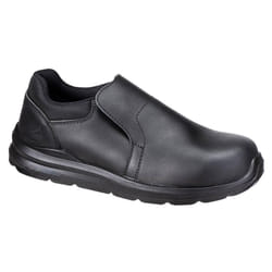 Portwest Unisex Adult S3S SR FO Composite Slip-on Safety Shoes - 3 UK, Black