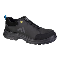 Portwest Unisex Adult Ridged Leather Safety Shoes - 6 UK, Black/Blue