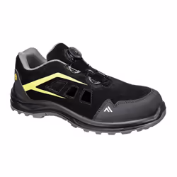 Portwest Unisex Adult S1 ESD SR FO Suede Composite Toecap Safety Trainers - 6 UK, Black/Green