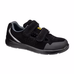 Portwest Unisex Adult S1P ESD SR FO Cow Suede Safety Trainers - 7 UK, Black