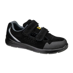 Portwest Unisex Adult S1P ESD SR FO Cow Suede Safety Trainers - 7 UK, Black