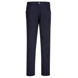 Portwest Mens Bizflame Fire Resistant Work Trousers - 34R, Navy