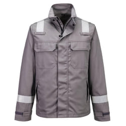 Portwest Unisex Adult Bizflame Work Jacket - L, Grey