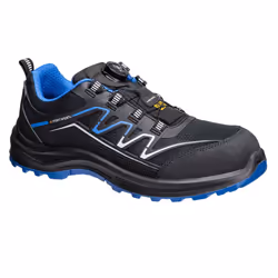 Portwest Unisex Adult Mesh Trainers - 4 UK, Black/Blue