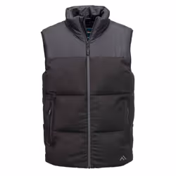 Portwest Unisex Adult Insulated Baffled Stitching Body Warmer - S, Black