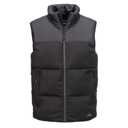 Portwest Unisex Adult Insulated Baffled Stitching Body Warmer - S, Black