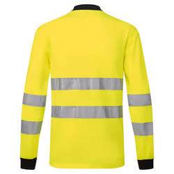 Portwest Mens PW2 Hi-Vis Polo Shirt - XXL, Yellow/Black