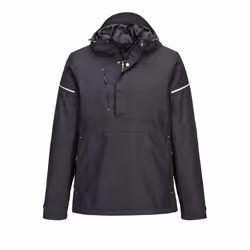 Portwest Unisex Adult Overhead Waterproof Jacket - M, Black