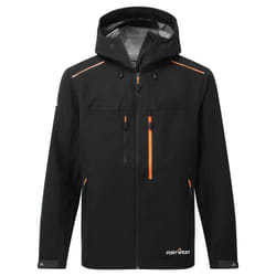 Portwest Mens S385 Soft Shell Jacket - L, Black