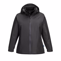 Portwest Womens/Ladies 3 in 1 Padded Jacket - M, Black