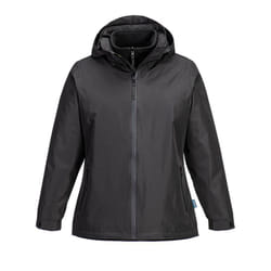 Portwest Womens/Ladies 3 in 1 Padded Jacket - M, Black