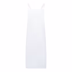 Portwest Unisex Adult Cross Back Apron - One Size, White