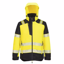 Portwest Unisex Adult PW3 Hi-Vis Winter Jacket - M, Yellow/Black