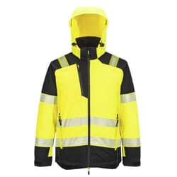 Portwest Unisex Adult PW3 Hi-Vis Winter Jacket - M, Yellow/Black