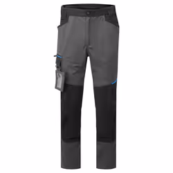 Portwest Mens WX3 Slim Work Trousers - 32R, Metal Grey