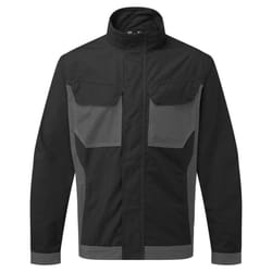 Portwest Mens WX3 Industrial Laundry Jacket - XL, Black