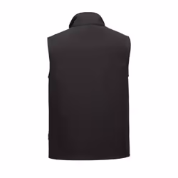 Portwest Unisex Adult Print and Promo Double Layered Softshell Gilet - M, Black