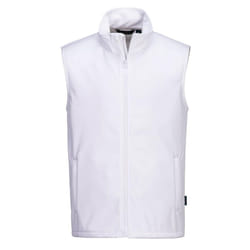 Portwest Unisex Adult Print and Promo Double Layered Softshell Gilet - 5XL, White