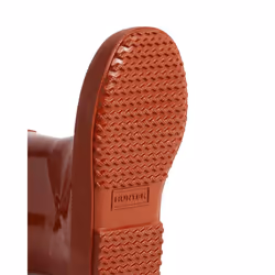 Hunter Childrens/Kids First Classic Gloss Wellington Boots - 8 UK Child, Military Red