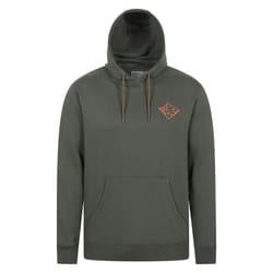 Mountain Warehouse Mens 3 Peaks Mountain Hoodie - S, Dark Green