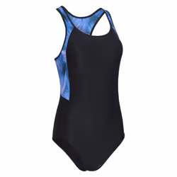 Mountain Warehouse Womens/Ladies Take The Plunge Printed One Piece Swimsuit - 6 UK, Purple