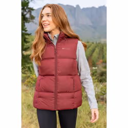 Mountain Warehouse Womens/Ladies Astral II Padded Gilet - 6 UK, Dark Red