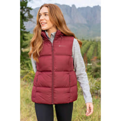 Mountain Warehouse Womens/Ladies Astral II Padded Gilet - 6 UK, Dark Red
