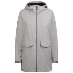 Trespass Womens/Ladies Crystals Waterproof Jacket - S, Platinum Marl