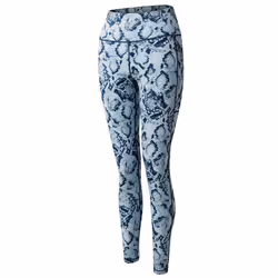 Dare 2B Womens/Ladies Influential II Snake Print Leggings - 18 UK, Blue