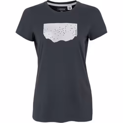 Regatta Womens/Ladies Fingal Printed Stretch T-Shirt - 8 UK, Seal Grey