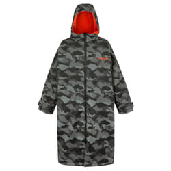 Regatta Unisex Adult Camo Changing Robe - S-M, Grey/Black