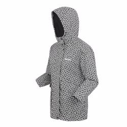 Regatta Childrens/Kids Orla Kiely Jasmine Flower Waterproof Jacket - 3-4 Years, Black