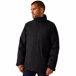 Regatta Professional Mens Plain Waterproof Parka - XL, Black