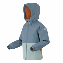 Regatta Childrens/Kids Hanleigh II Waterproof Jacket - 5-6 Years, Stormy Weather/Glacier/Fox