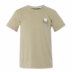Regatta Mens Breezed V Pine Tree T-Shirt - M, Golden Sand