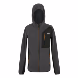 Regatta Mens Lakewright Full Zip Fleece Jacket - XXL, Ash/Black