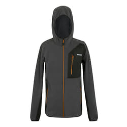 Regatta Mens Lakewright Full Zip Fleece Jacket - XXL, Ash/Black